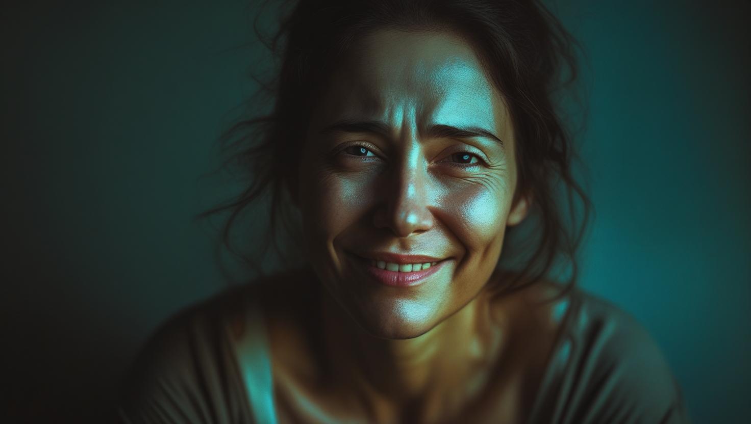Image of a mom who is happy, tired and lost
